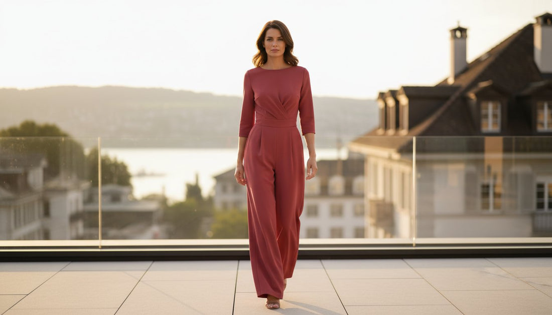 Jumpsuit mit weitem Bein: Der elegante Allrounder für die Schweizer Garderobe 2026