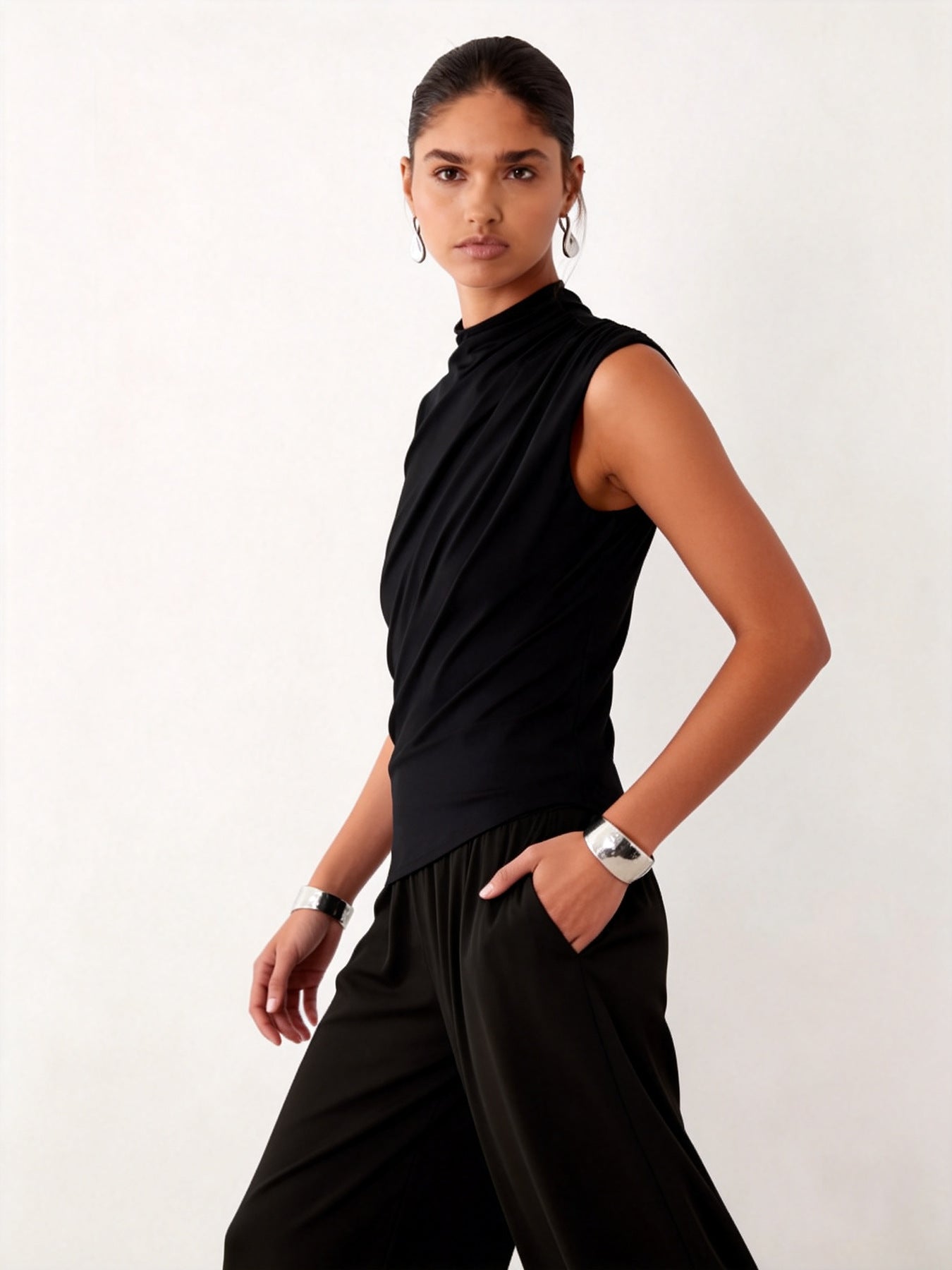 Ärmelloses Stretch Tank Top