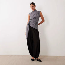 Ärmelloses Tank Top Detail Stoff – Sévea Schweiz