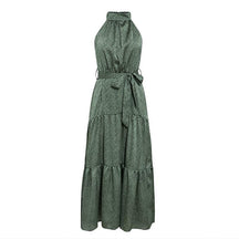 Bedrucktes Midi-Kleid Rückansicht – Sévea Schweiz