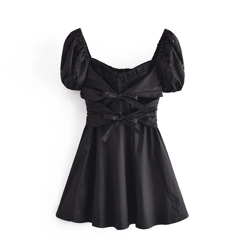 Verspieltes Minikleid Puffärmel Detail - Sévea Schweiz